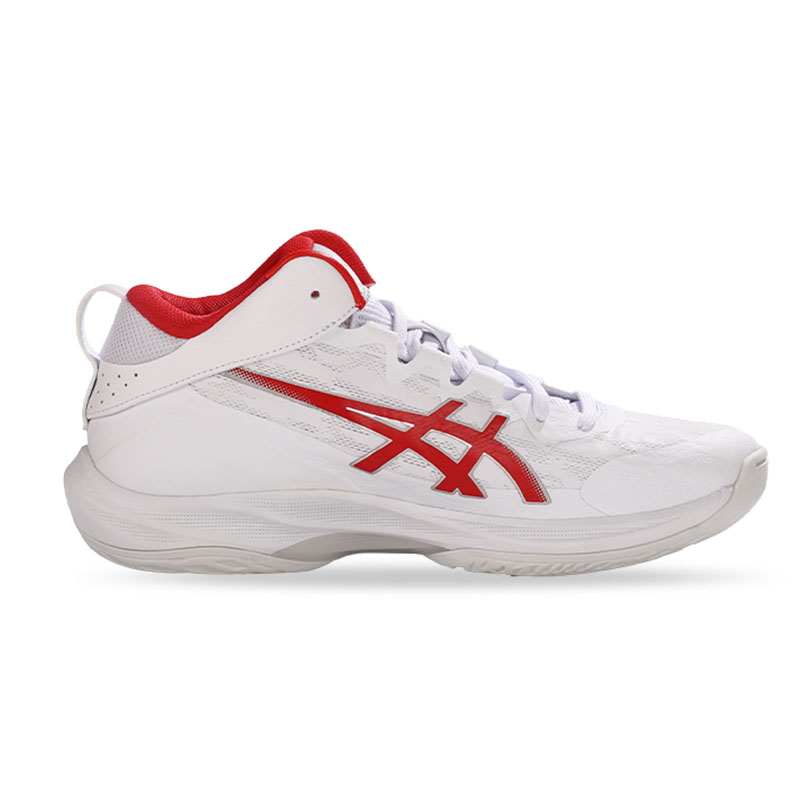 ASICS GELHOOP V17 Abrasion Resistant Low top Basketball Shoes Men’s White Red