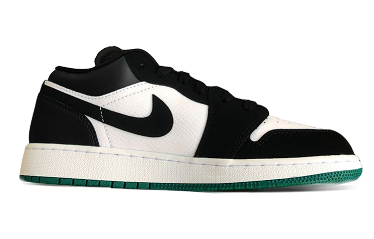 Jordan Air Jordan 1 Low Snow Without Trace Slip Resistant Abrasion Resistant Low top Vintage Basketball Shoes GS