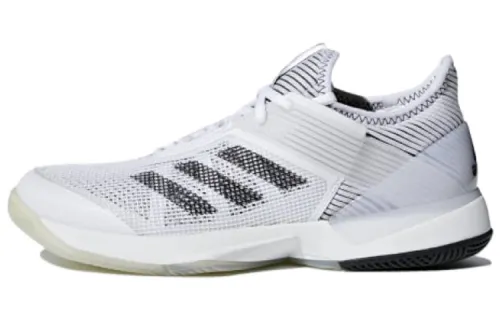 Adidas Adizero Abrasion Resistant Breathable Low top Tennis Shoes White Black