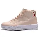 Jordan Air Jordan 11 Retro Cushioning, Wear Resistant High top Vintage Basketball Shoes Men's Ecru