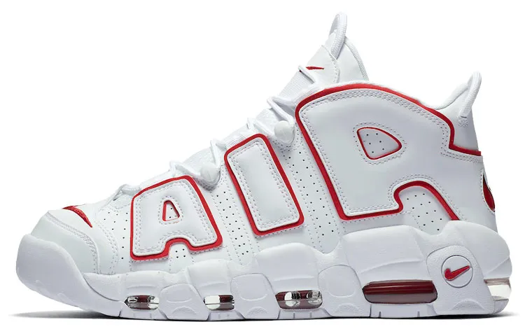 Nike Air More Uptempo 'White Varsity Red' 2021