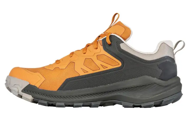 Oboz Footwear Katabatic Slip Resistant Low top Mountaineering Shoes Men's Yellow