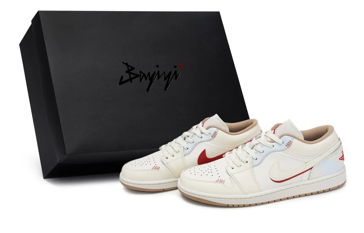 Jordan Air Jordan 1 811 Manufacturing, Fenghe Baize, Special Shoe Box Breathable Low top