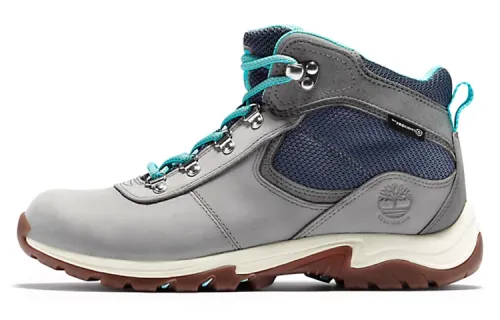 Timberland Maddsen Mountaineering & Hiking Shoes Women's Mid Top Gray/Blue