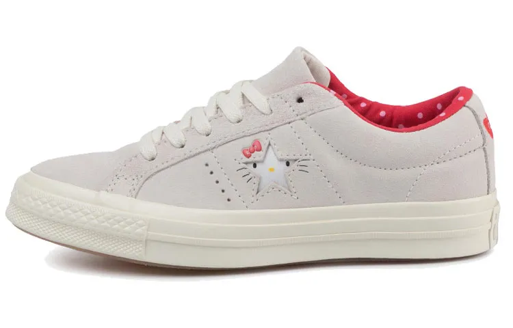 One Star Hello Kitty x One Star Converse Suede Low Top 'White'