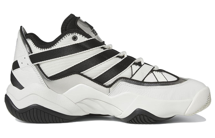 Adidas Top Ten 2010 Wide ‘White Black Silver’