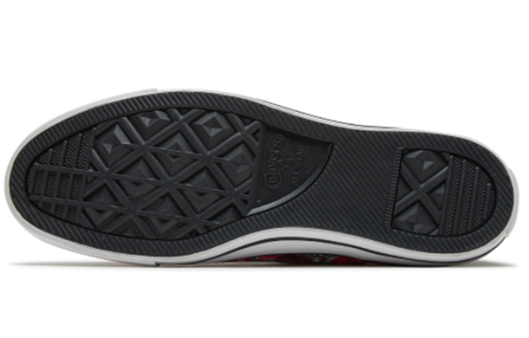 Кеды Converse Chuck Taylor All Star (черно-красный) — фото 6