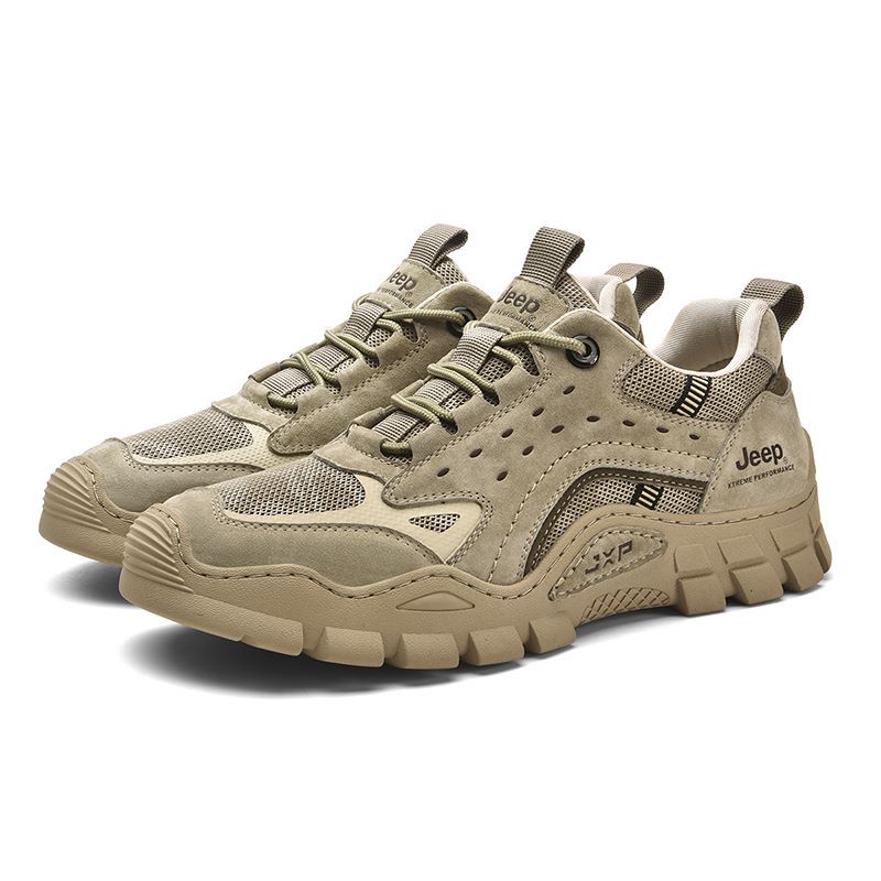 Jeep Textile, Pigskin Low top Hiking Shoes Men’s