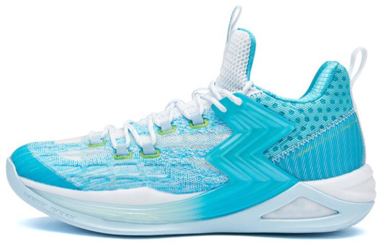 361° Big3 2.0 Basketball Shoes Men’s Mid Top Current Blue/Glacier Blue
