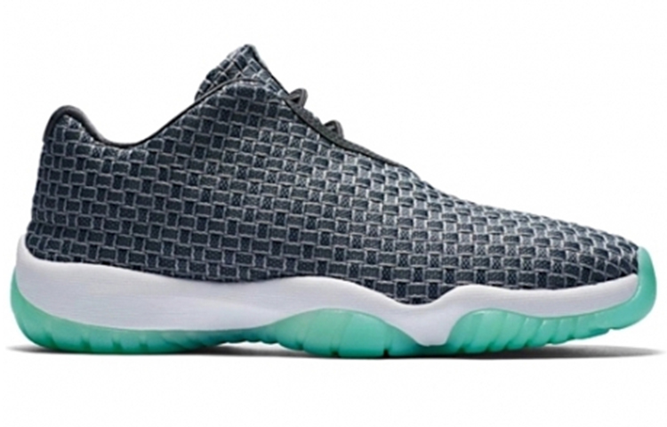 Jordan Future Low Wolf Grey Emerald Rise