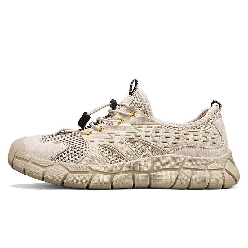 Jeep Textile, Pigskin Slip Resistant, Breathable, Lightweight Low top Hiking Shoes Men’s