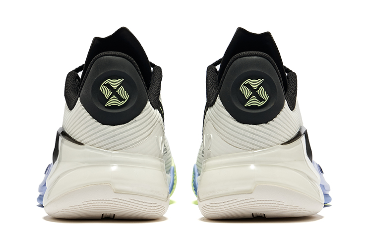 Erke Qian Xun V2 Cushioning, Wear Resistant Mid top Basketball Shoes Men’s Hydrangea Colorway