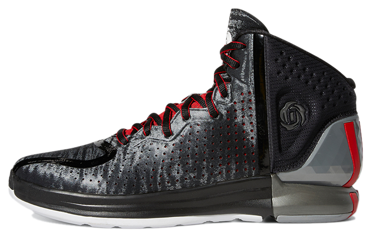 Мужские кроссовки adidas D Rose 4 Restomod (черный / серый)