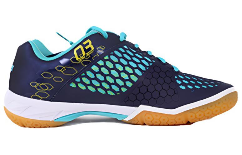 YONEX Power Cushion Abrasion Resistant Breathable Low top Badminton Shoes Men’s Marine Blue Turquoise