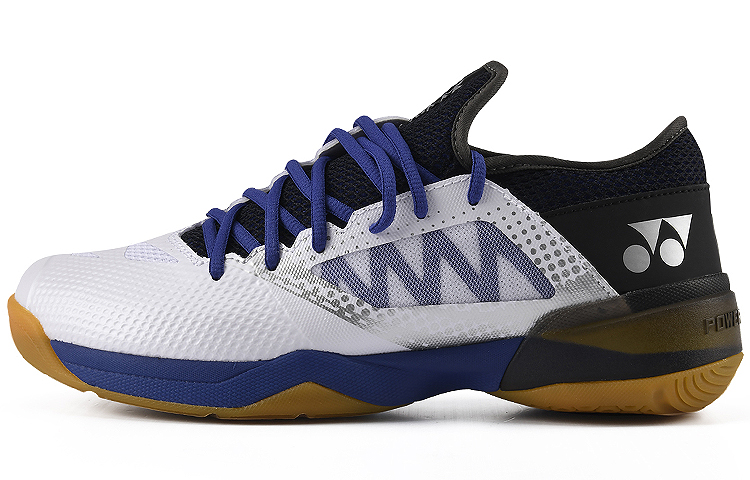 YONEX Badminton Shoes Unisex Low Top White Blue