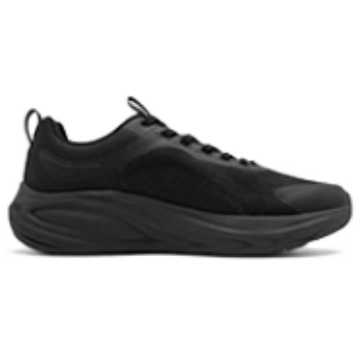 QIAODAN Leisurely Walk Slip Resistant And Breathable Low top Training Shoes Men’s Black