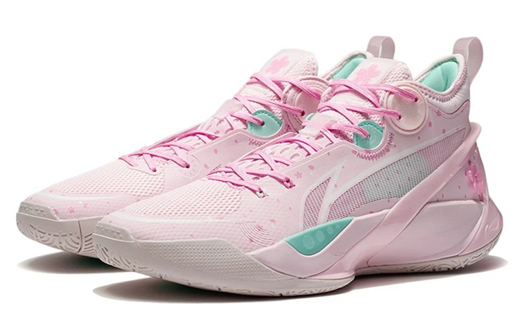 Li Ning SONIC 10 V1 Textile, Synthetic Leather, TPU Cushioning Slip Resistant Abrasion Resistant Coverage Support