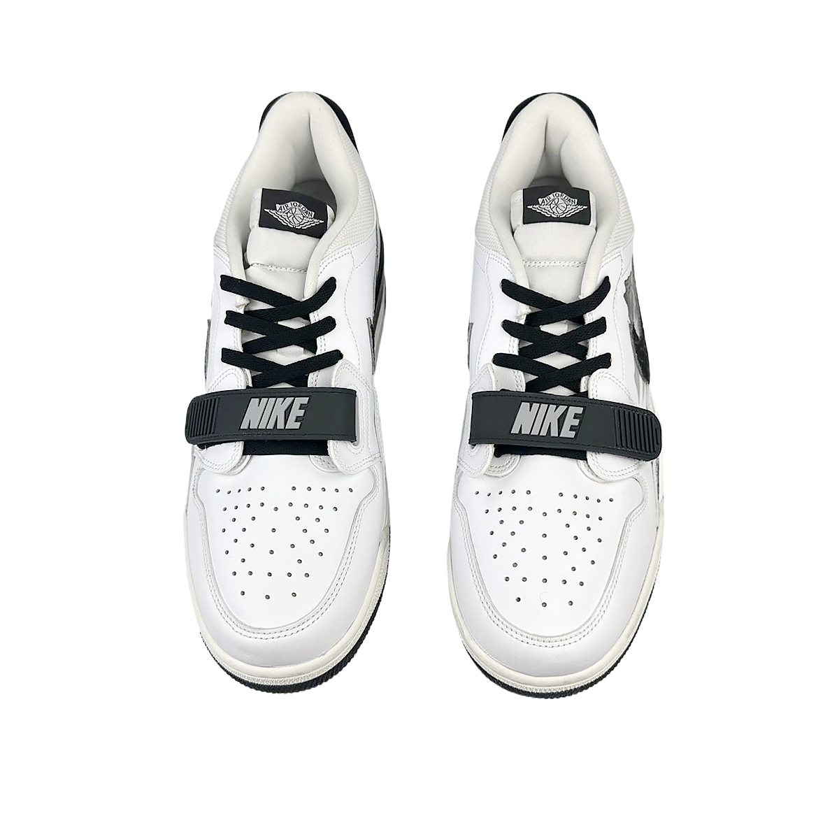 Jordan Legacy 312 Mesh, Leather Abrasion Resistant Low top Vintage Basketball Shoes Men’s Black White