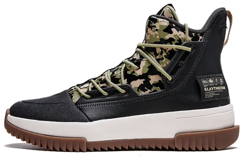 Anta Basketball Collection Synthetic Leather Fleece lined Abrasion Resistant Slip Resistant Thermal High top