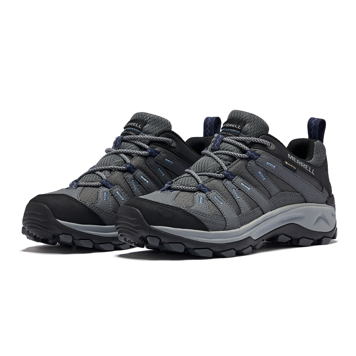 MERRELL CLAYPOOL 2 SPORT GTX Mountaineering Hiking Shoes Men’s Gray Black