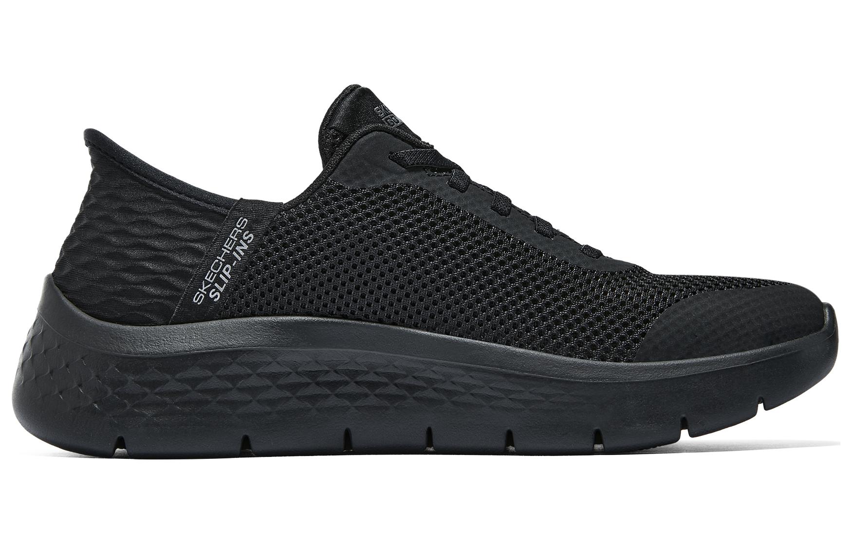 Skechers Abrasion Resistant Low top Walking Shoes Women’s Black