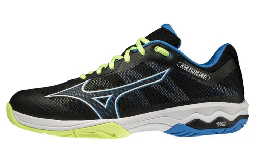 Mizuno Wave Exceed Light AC 'Black Neo Lime'