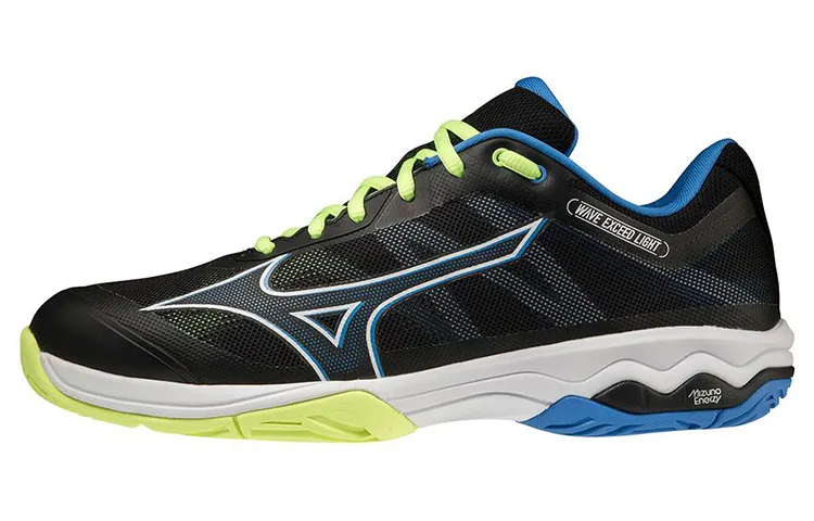 Mizuno Wave Exceed Light AC 'Black Neo Lime'