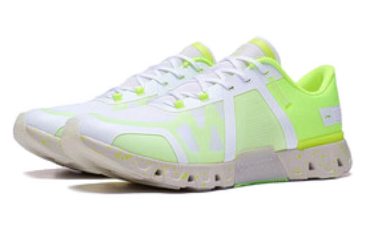 Li Ning Antelope Spirit Cushioning Slip Resistant Abrasion Resistant Low top Training Shoes Women’s Green White