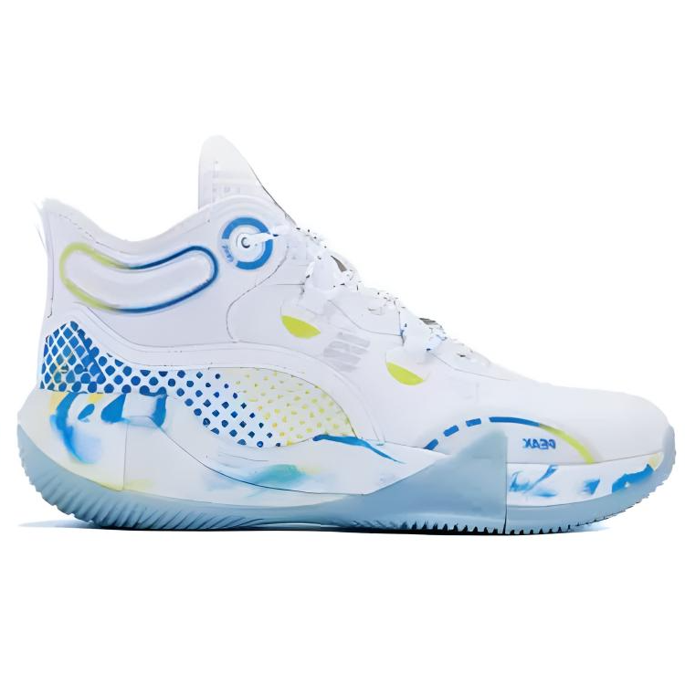 PEAK Power Collection Game Ready Slip Resistant Abrasion Resistant Breathable Coverage Support Mid top Basketball Shoes