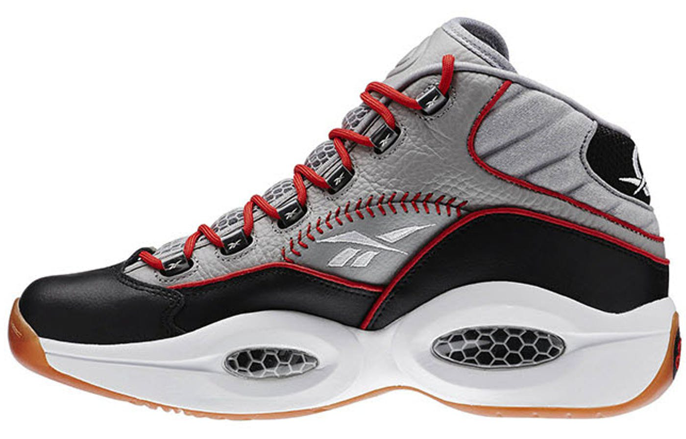 Кроссовки Reebok Reebok Question (черно-красные)