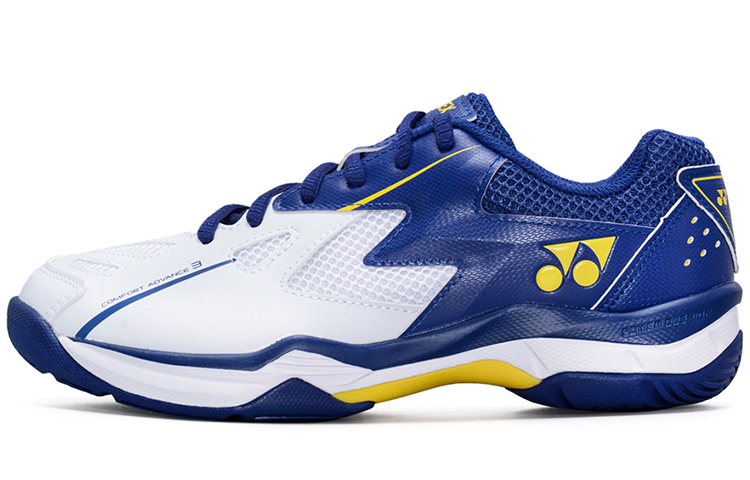 YONEX Badminton Shoes Unisex Low Top White Blue