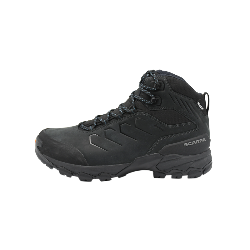 SCARPA Moraine Comfortable Round Toe Slip Resistant Slip Resistant High top Mountaineering Shoes Men’s Black