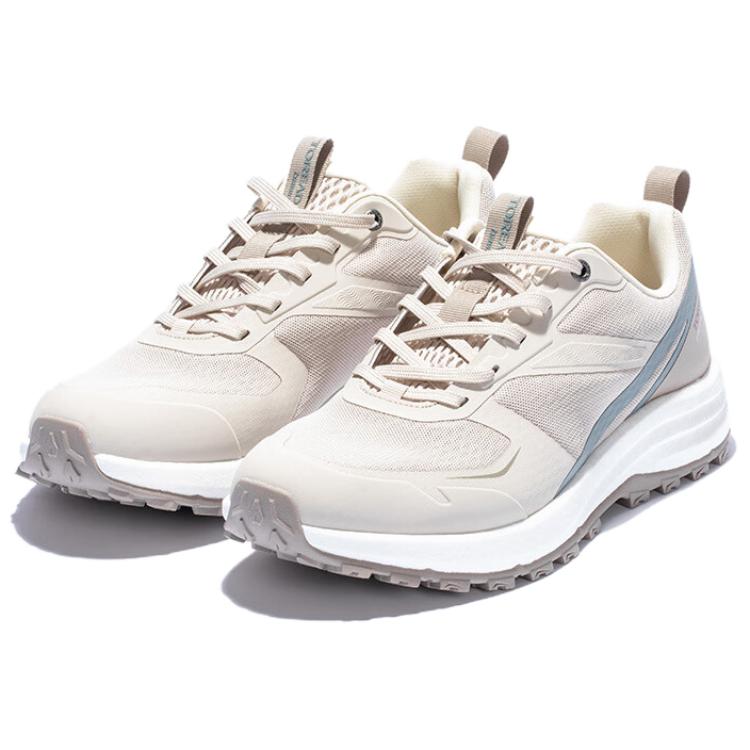 TOREAD Outdoor Sports Slip Resistant, Breathable, Lightweight Low top Hiking Shoes Men’s Ecru