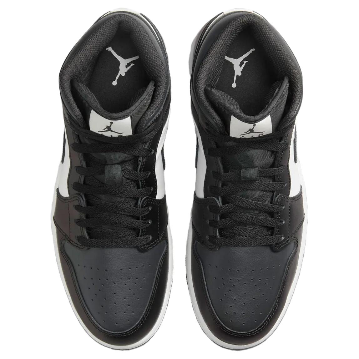 Jordan 1 Mid Off Noir Toe
