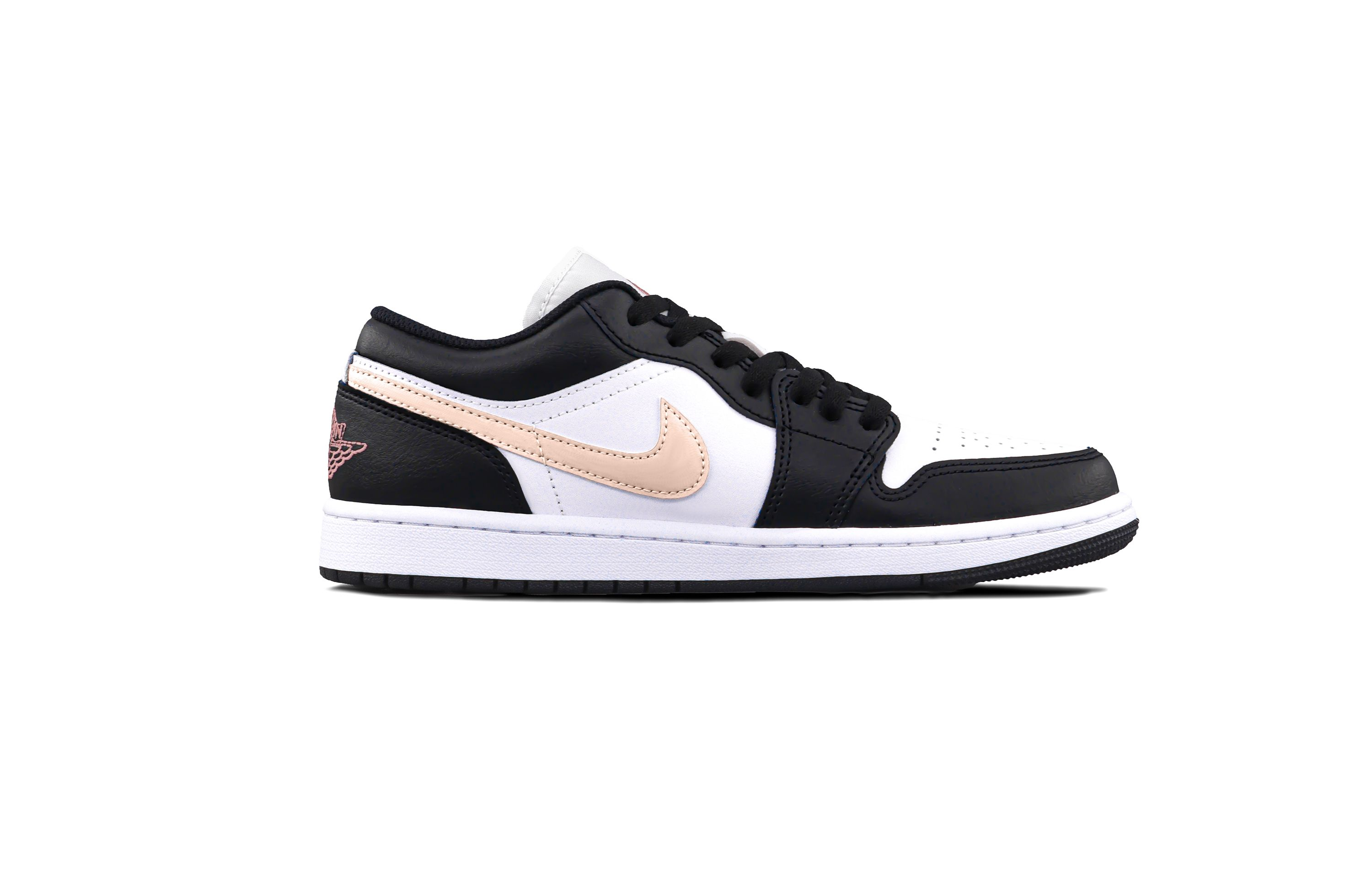 Jordan Air Jordan 1 Vintage Basketball Shoes Unisex Low Top Black/Pink