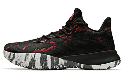Anta Pallas Performance Basketball Shoes Men's Black Red