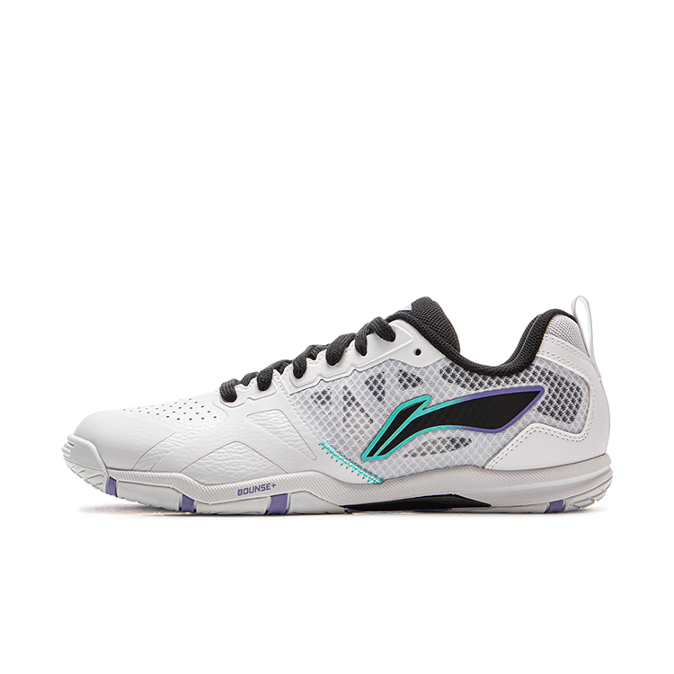 Li Ning Abrasion Resistant Breathable Low top Training Shoes Unisex White Black