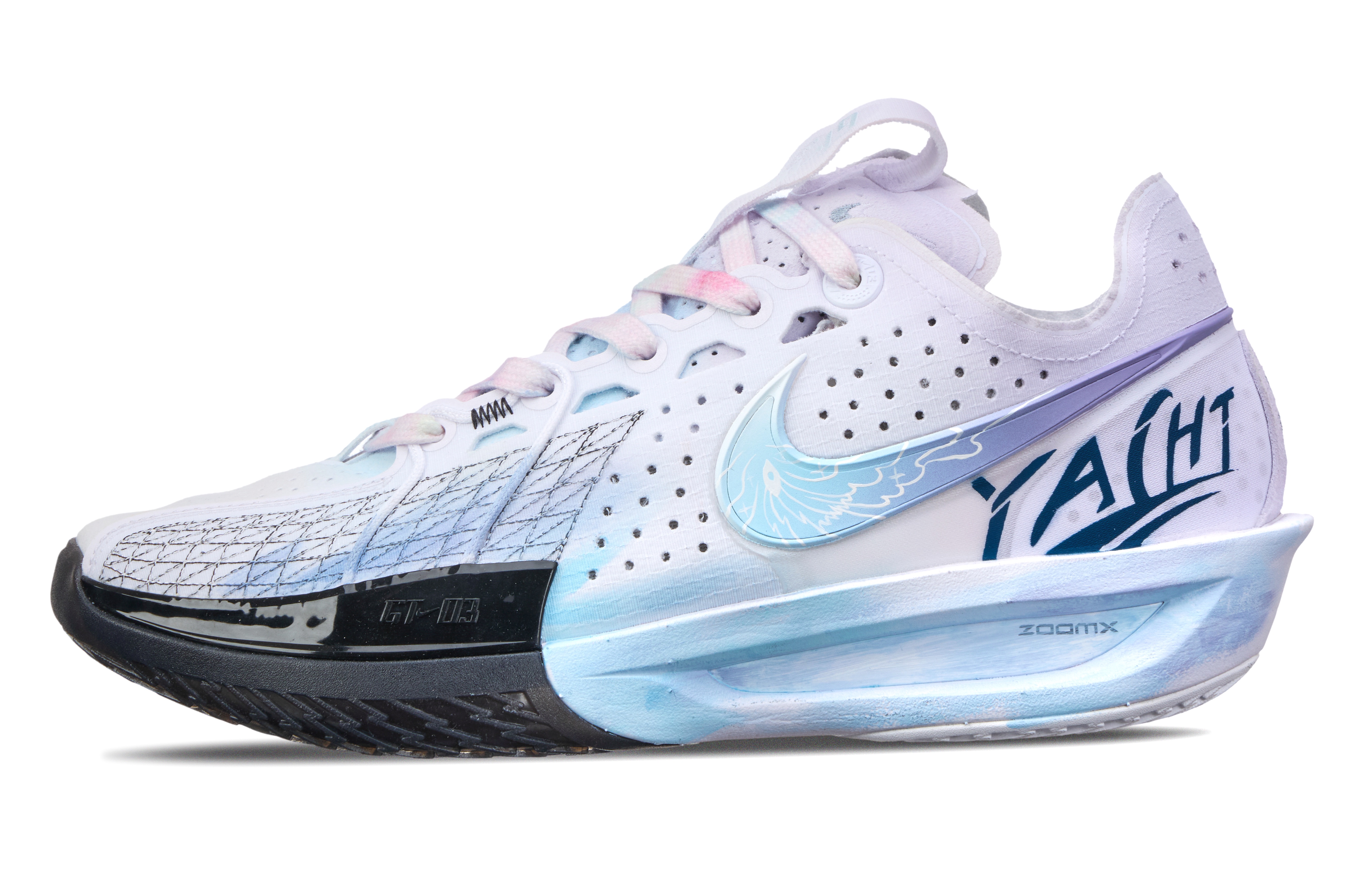 Nike Air Zoom G.T.Cut 3 The Light Of Ice Blue Cushioning Abrasion Resistant Support