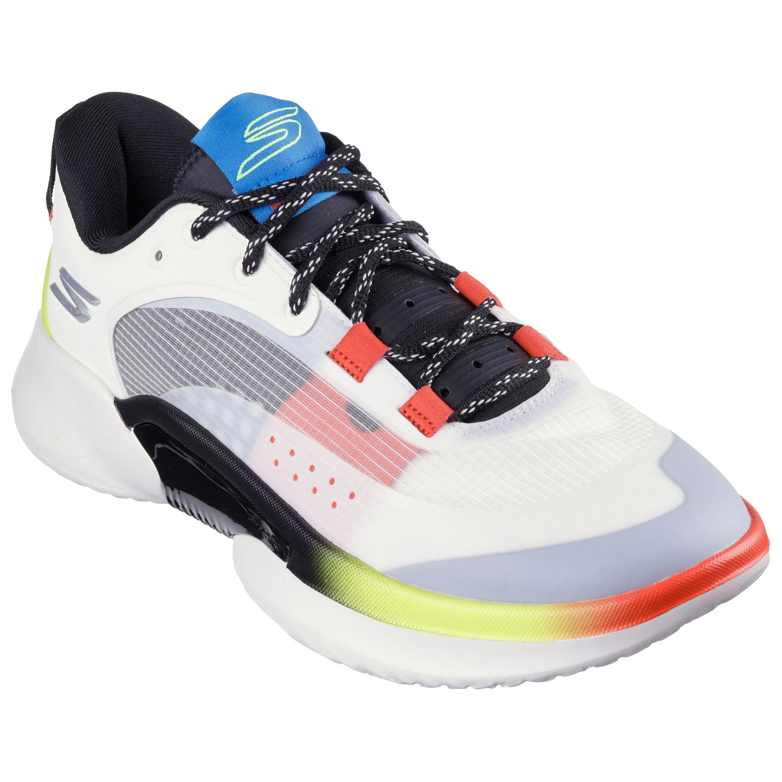 Skechers SKX Resagrip Low top Basketball Shoes Men’s White Black