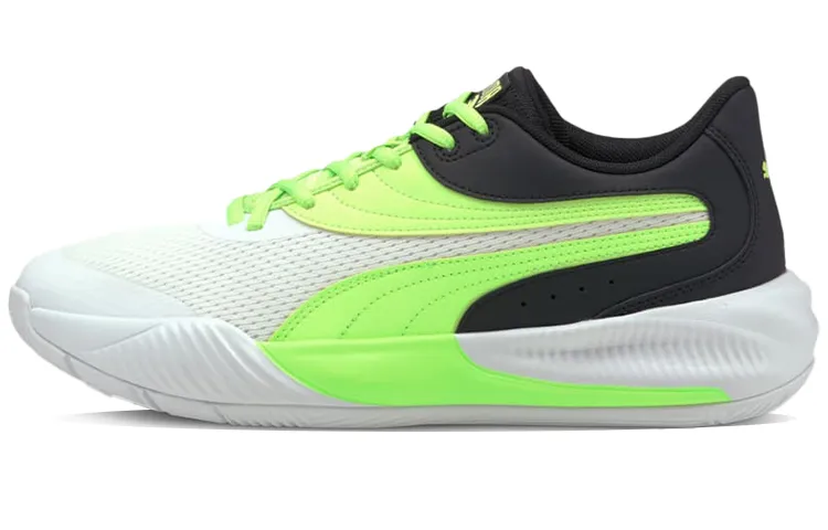 PUMA Triple Basketball 'White Green Glare'