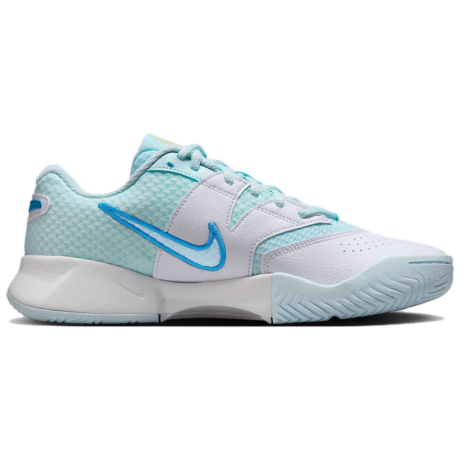 Nike Court Lite 4 Comfortable Abrasion Resistant Abrasion Resistant Low top Tennis Shoes Women’s Blue White