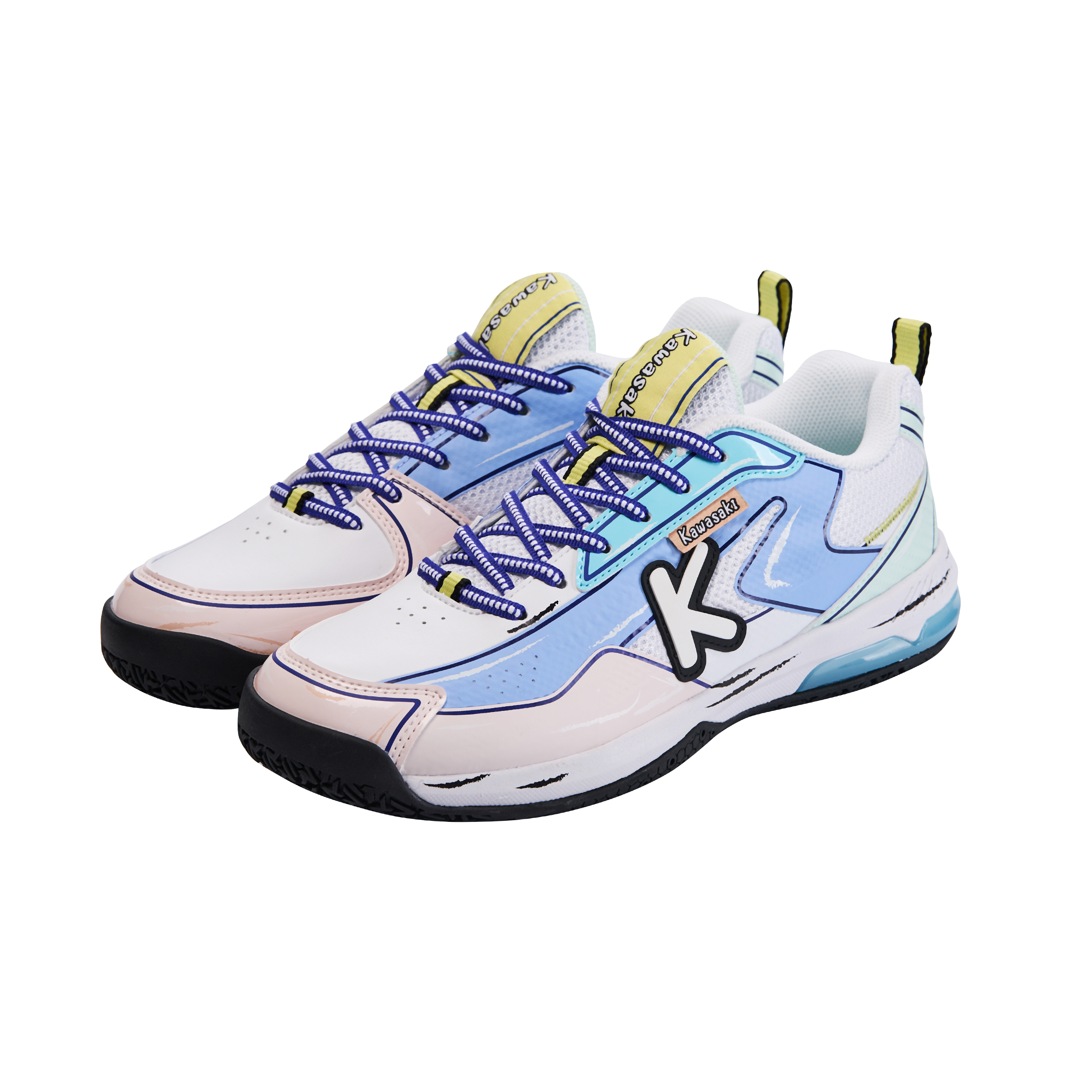 SPONGEBOB SQUAREPANTS X Kawasaki Badminton Shoes Unisex Low Top