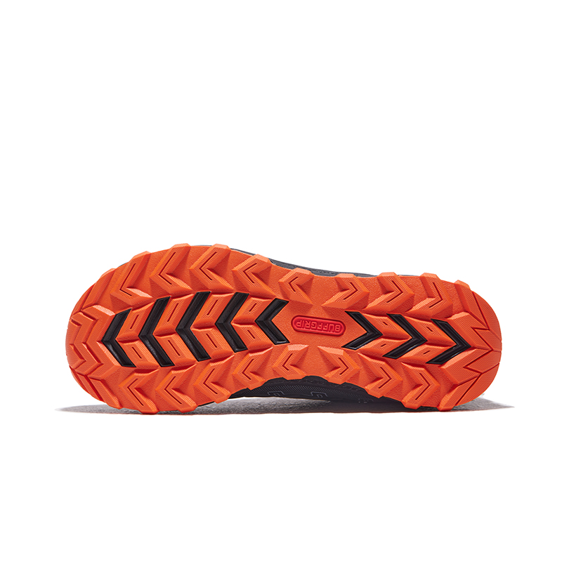HOT POTATO Wear resistant, Lightweight, Breathable, And Non slip. Low top Hiking Shoes Unisex Black Orange
