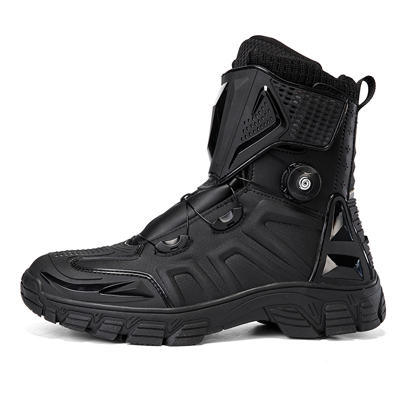 LOKWT Abrasion Resistant Waterproof Wear resistant And Waterproof High top Cycling Shoes Unisex