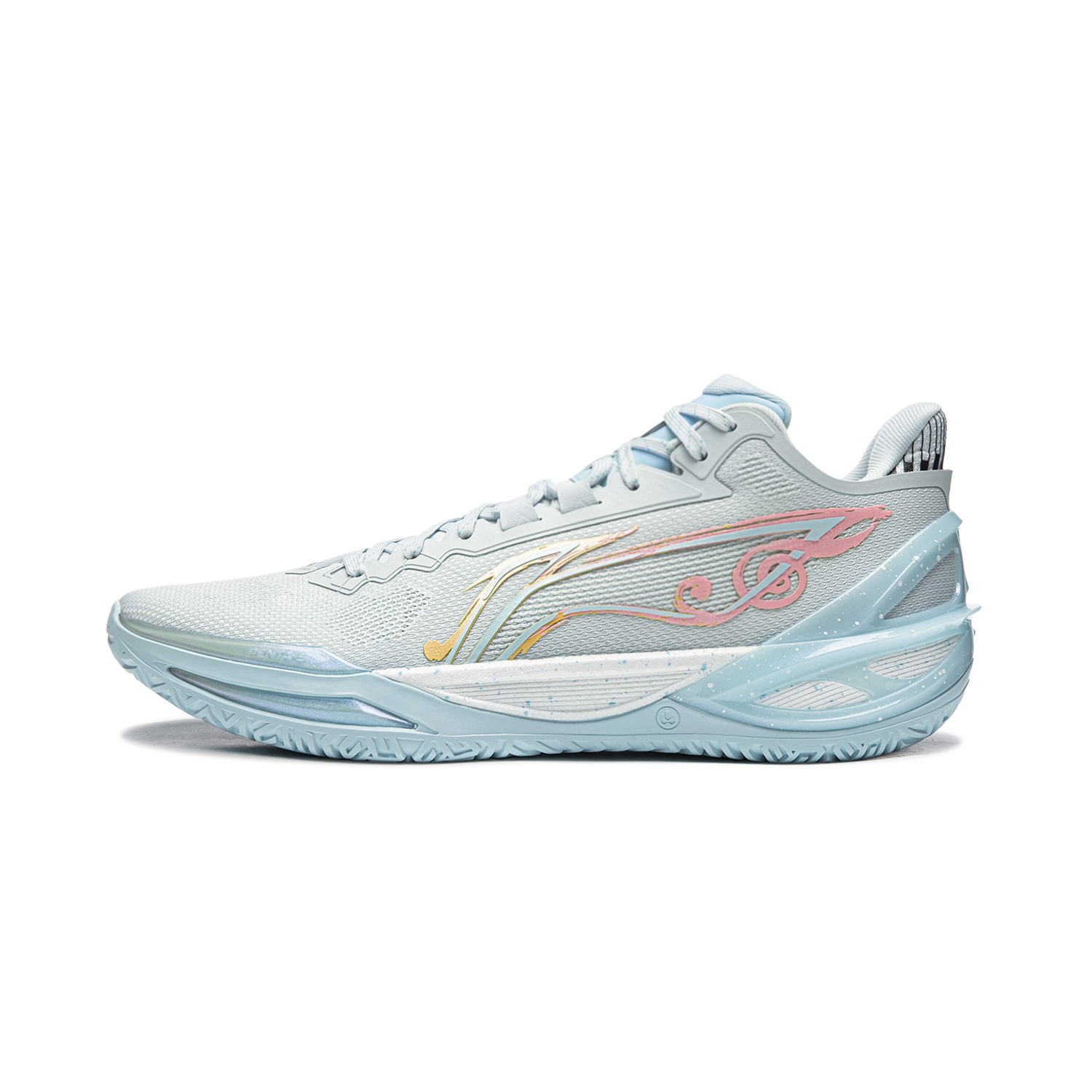 LiNing Blade 6 Cushioning Slip Resistant Abrasion Resistant Breathable Rebound Grip Low top All around Basketball Shoes