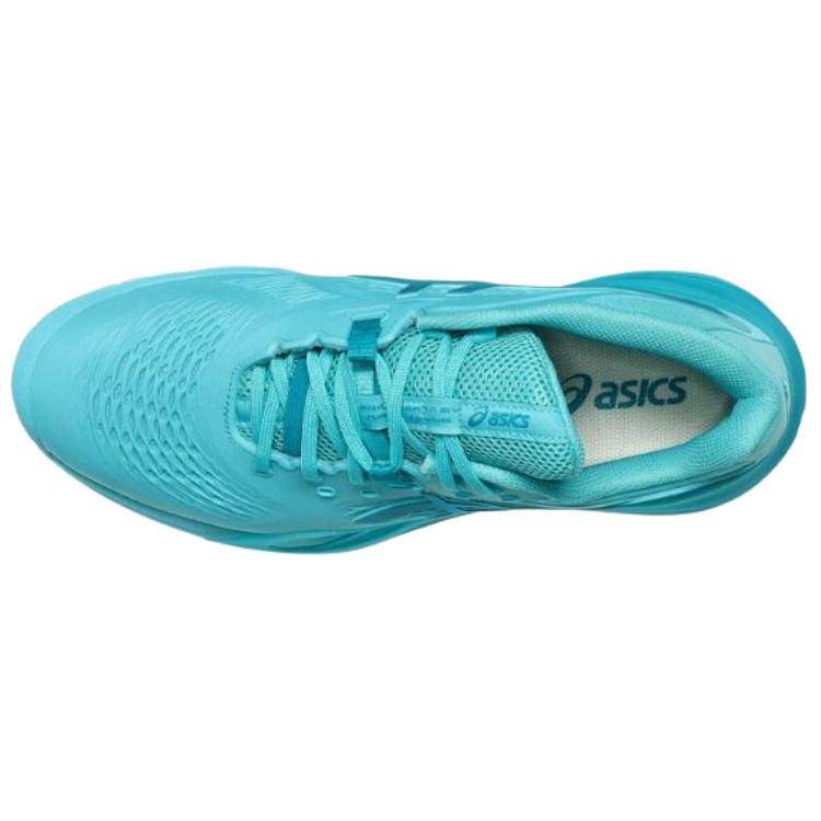 ASICS GEL RESOLUTION X Abrasion Resistant Low top Tennis Shoes Men’s Blue