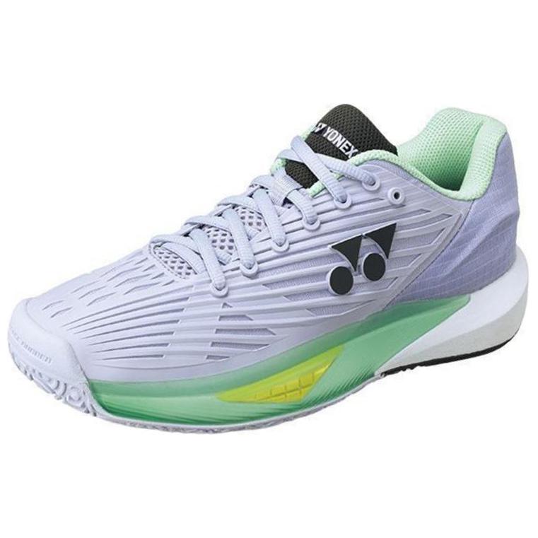 YONEX Comfortable And Trendy Slip Resistant Abrasion Resistant Low top Tennis Shoes Women’s Gray Green