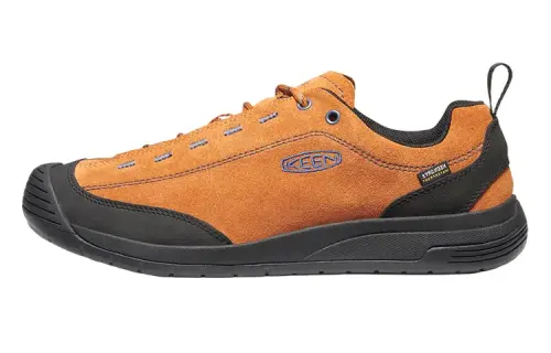 Keen Jasper Outdoor Casual Abrasion Resistant Breathable Low top Hiking Shoes Men's Orange
