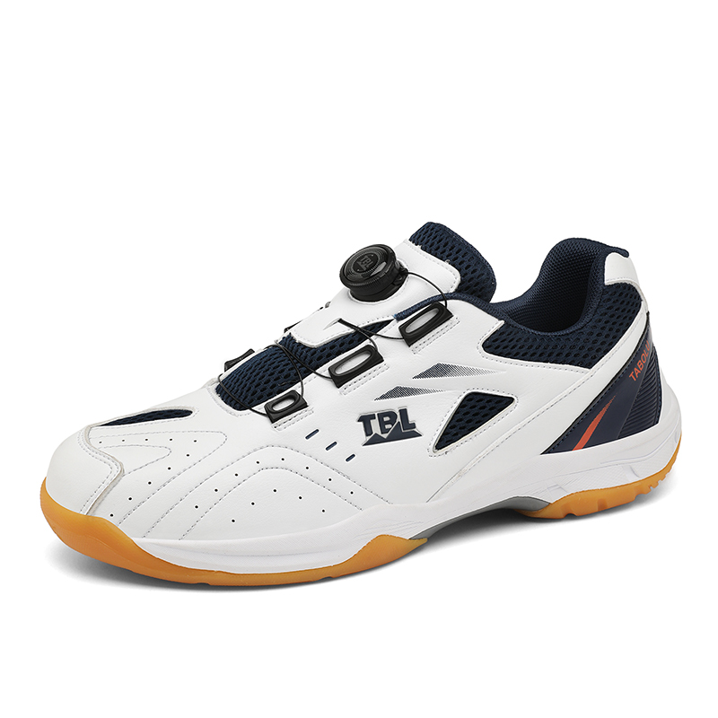 TONYBEAR Slip Resistant Abrasion Resistant Low top Badminton Shoes Unisex