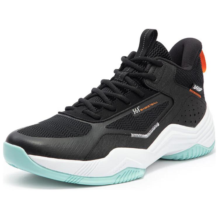 361° Cushioning Slip Resistant Low top Basketball Shoes Men’s Black White